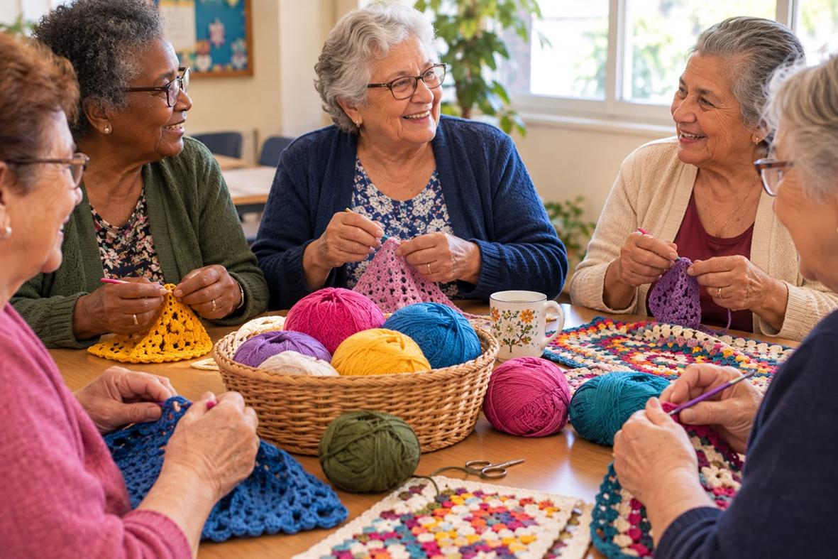 Crochê, dança e convivência movimentam programação do CCI para público 50+
