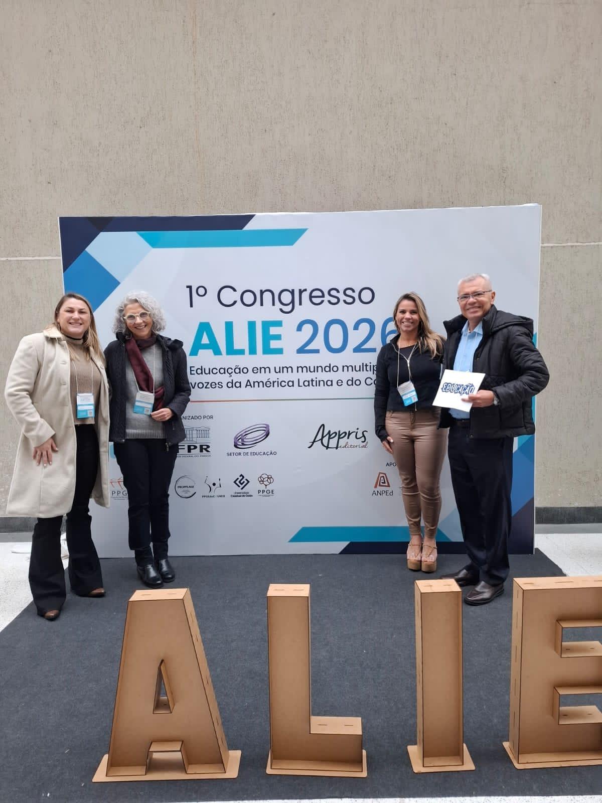 Docentes e discentes do PPGSS Educação da USF participam do I Congresso da ALIE