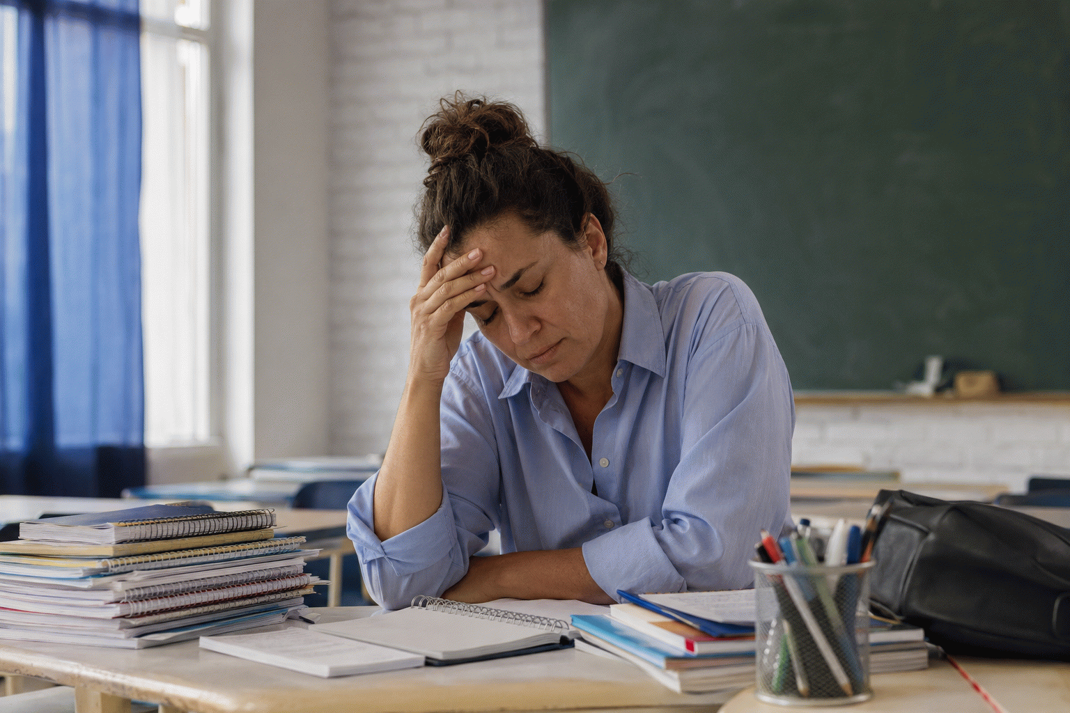 Dois em cada três professores relatam esgotamento emocional frequente, aponta pesquisa nacional
