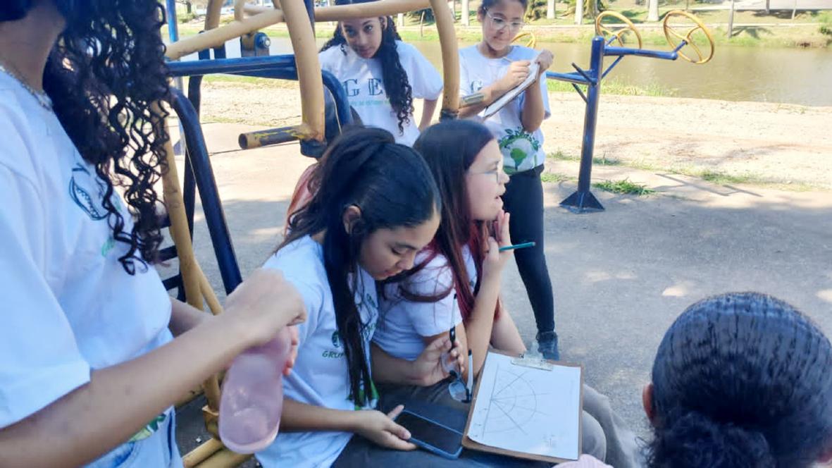 Estudantes propõem ações para melhorar condições ambientais do Parque do Camatta