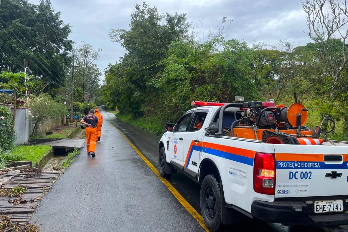 Itatiba acumula quase 90 mm de chuva em três dias e Defesa Civil mantém monitoramento 24 horas