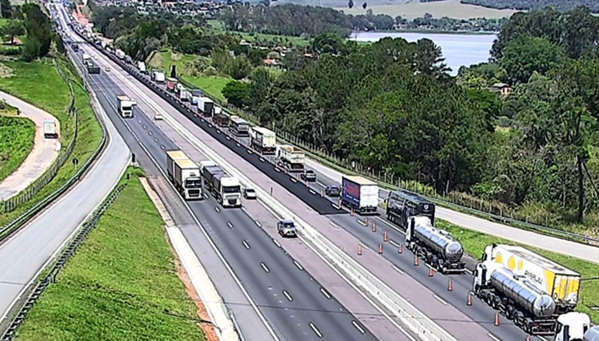 Passagem inferior da D. Pedro I, em Jarinu, terá interdições a partir de quarta-feira