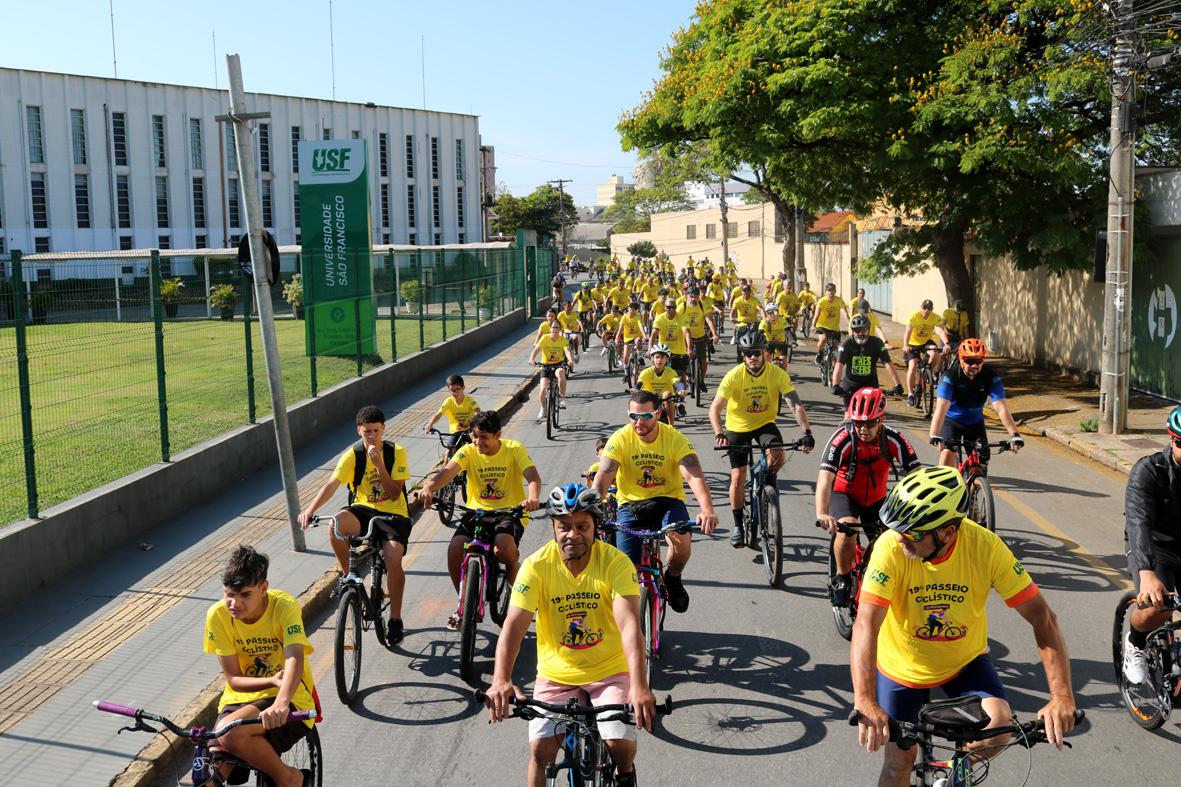 Passeio Ciclístico da Primavera reúne cerca de 300 participantes em Itatiba
