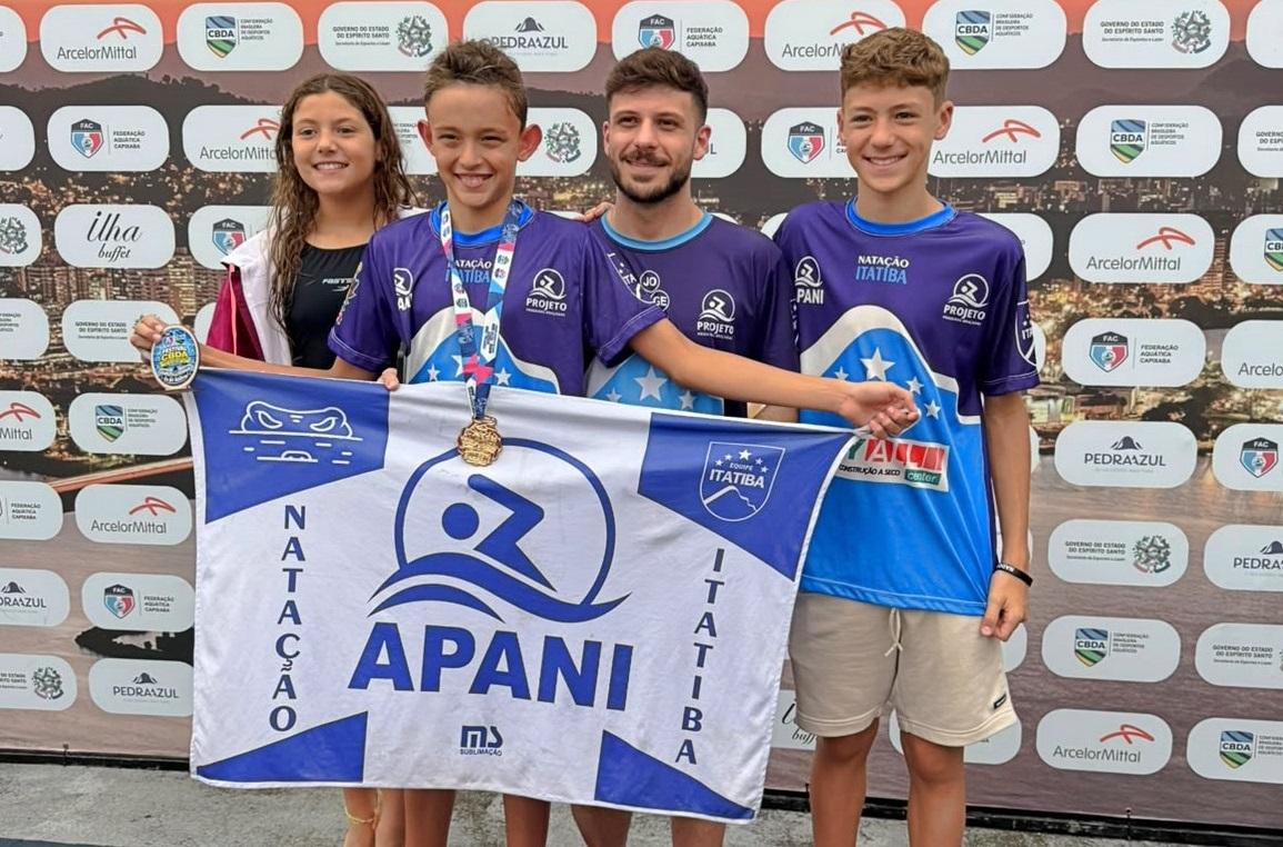 Apan representa Itatiba em Festival da CBDA em Vitória-ES