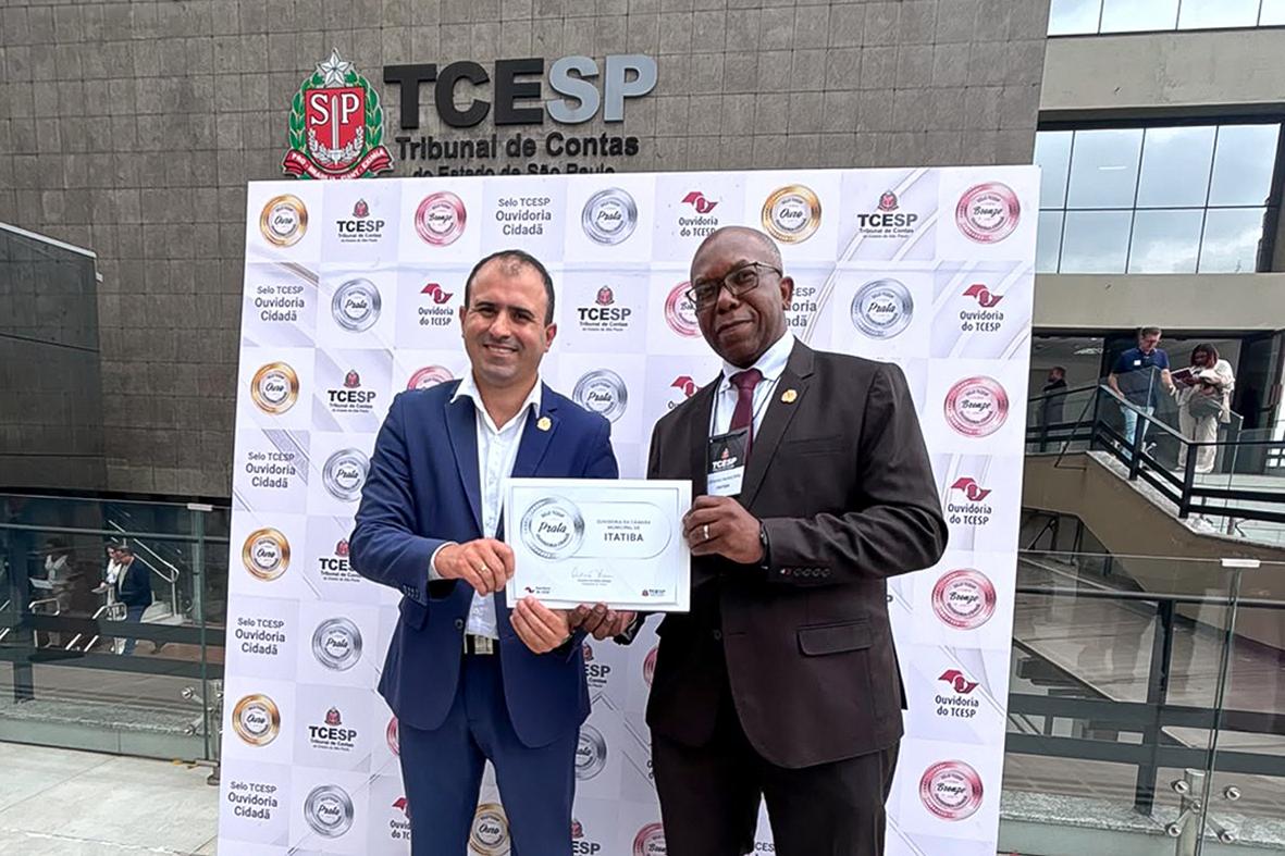 Câmara de Itatiba conquista Selo Prata de Ouvidoria Cidadã do TCESP