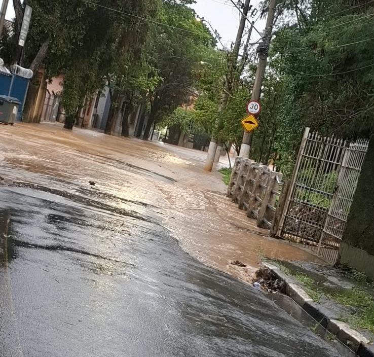 Chuva causa alagamentos em Sousas e quedas de árvores em Campinas