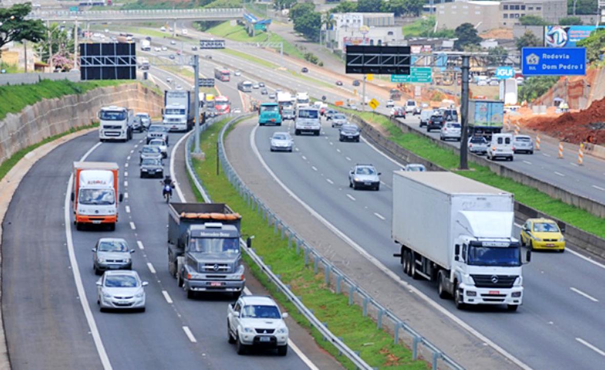 Corredor Dom Pedro deve receber 874 mil veículos durante feriado