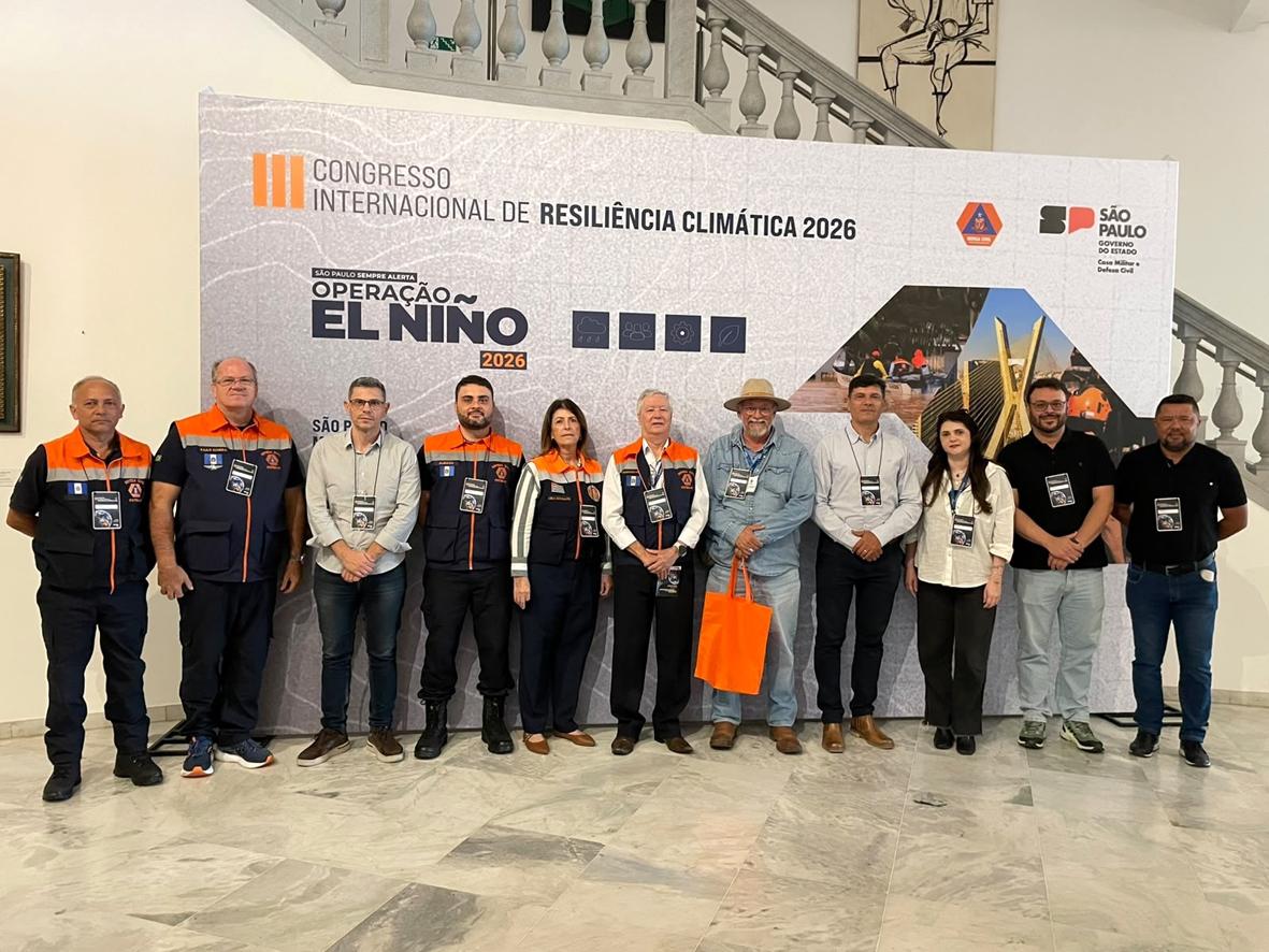Defesa Civil de Itatiba celebra 46 anos de atuação e participa de congresso sobre mudanças climáticas