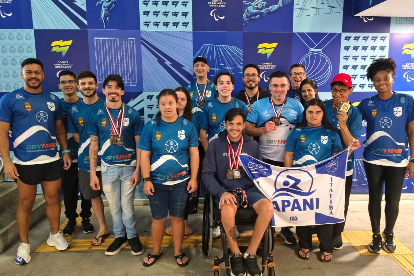 Itatiba conquista 21 medalhas nos Jogos Paralímpicos do Estado de São Paulo