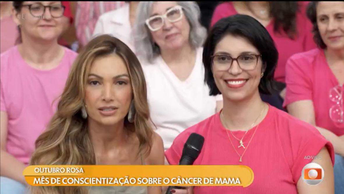 Morungabense emociona público da TV Globo ao contar sua superação do câncer de mama