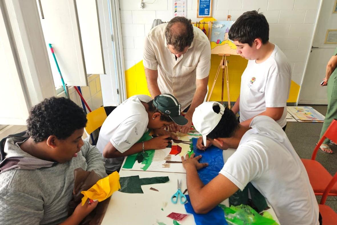 Projeto Paisagem Plástica envolve 350 alunos de Itatiba em oficinas de arte e educação ambiental