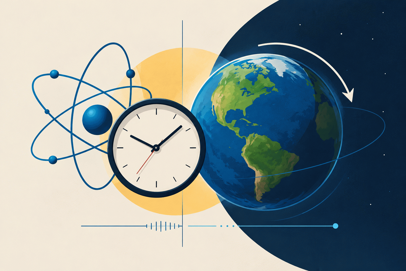Relógios atômicos e rotação da Terra: entenda a mudança na medição do tempo