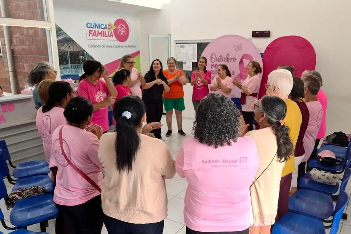 Sábado Rosa da Prevenção realiza 133 exames de Papanicolau e 91 solicitações de mamografia em Itatiba